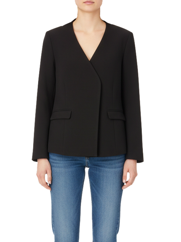 کت کوتاه رسمی زنانه مشکی