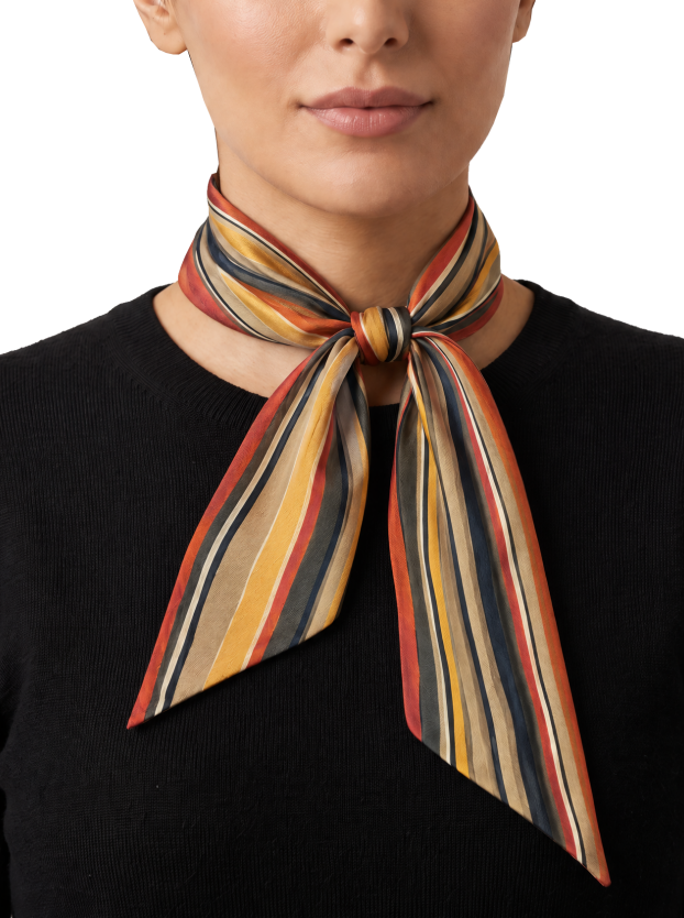 دستمال گردن زنانه آبرنگی