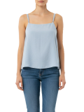  تاپ ساده بندی زنانه آبی