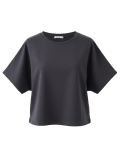 تیشرت کراپ زنانه مشکی