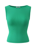 تاپ حلقه ای ساده سبز