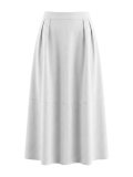 دامن لینن زنانه سفید