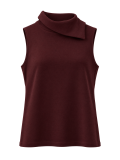 تاپ سلانیک زنانه زرشکی