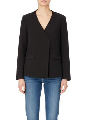 کت کوتاه رسمی زنانه مشکی