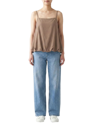 تاپ حبابی زنانه قهوه ای