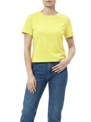 تیشرت فانریپ زنانه زرد