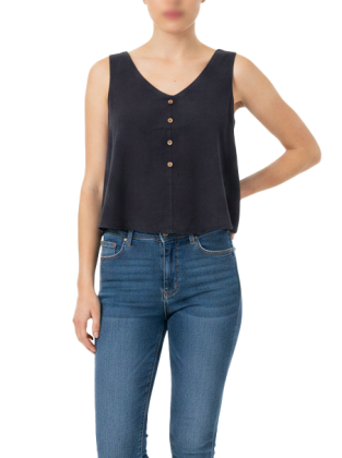 تاپ یقه هفت زنانه سرمه ای