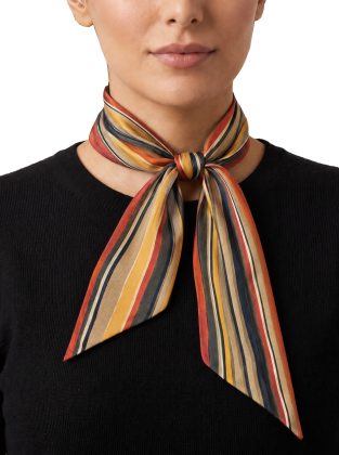 دستمال گردن زنانه آبرنگی