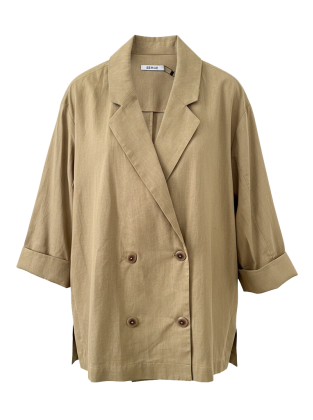 مانتو کوتاه لینن زنانه 