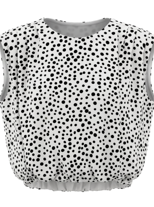 تاپ خال خالی زنانه